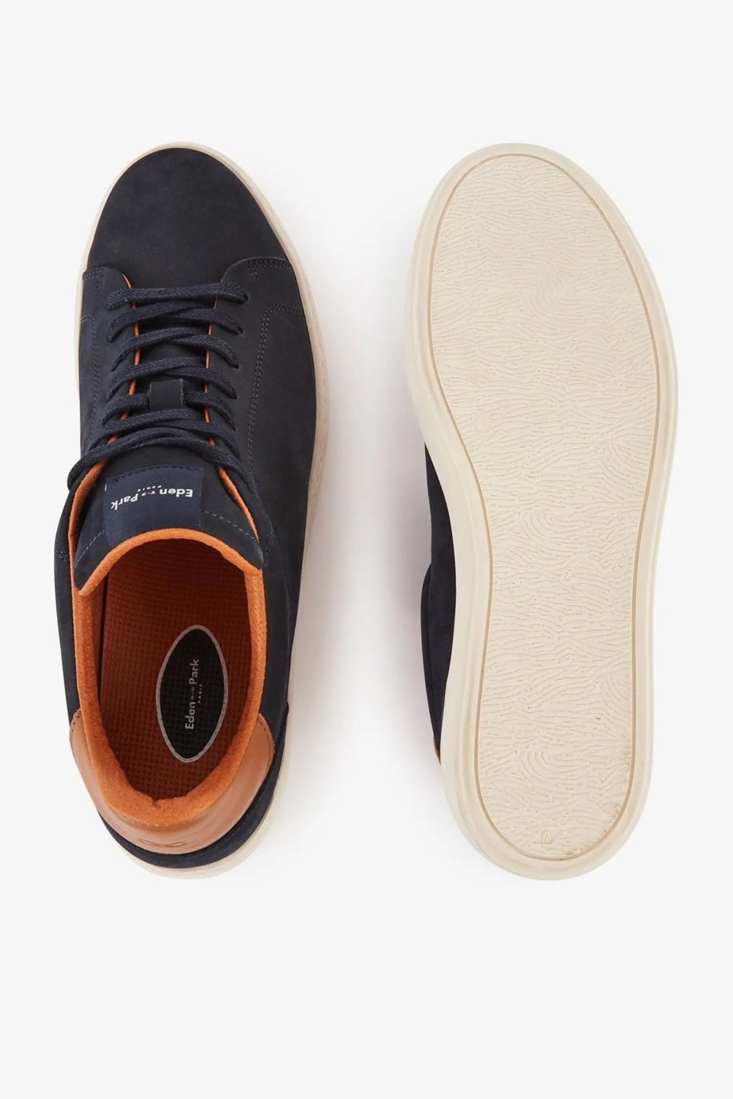 Hot Baskets Bleu Marine En Cuir Homme Sneakers