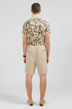 Discount Beruda Beige A Taie Eatiquee Homme Shorts Et Bermudas