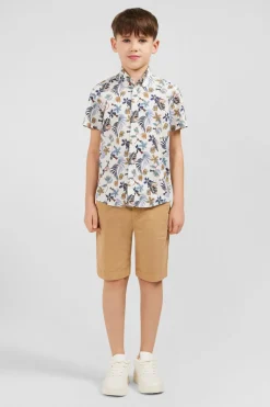 Best Bermuda Chino Beige En Coton Stretch Enfant Enfant