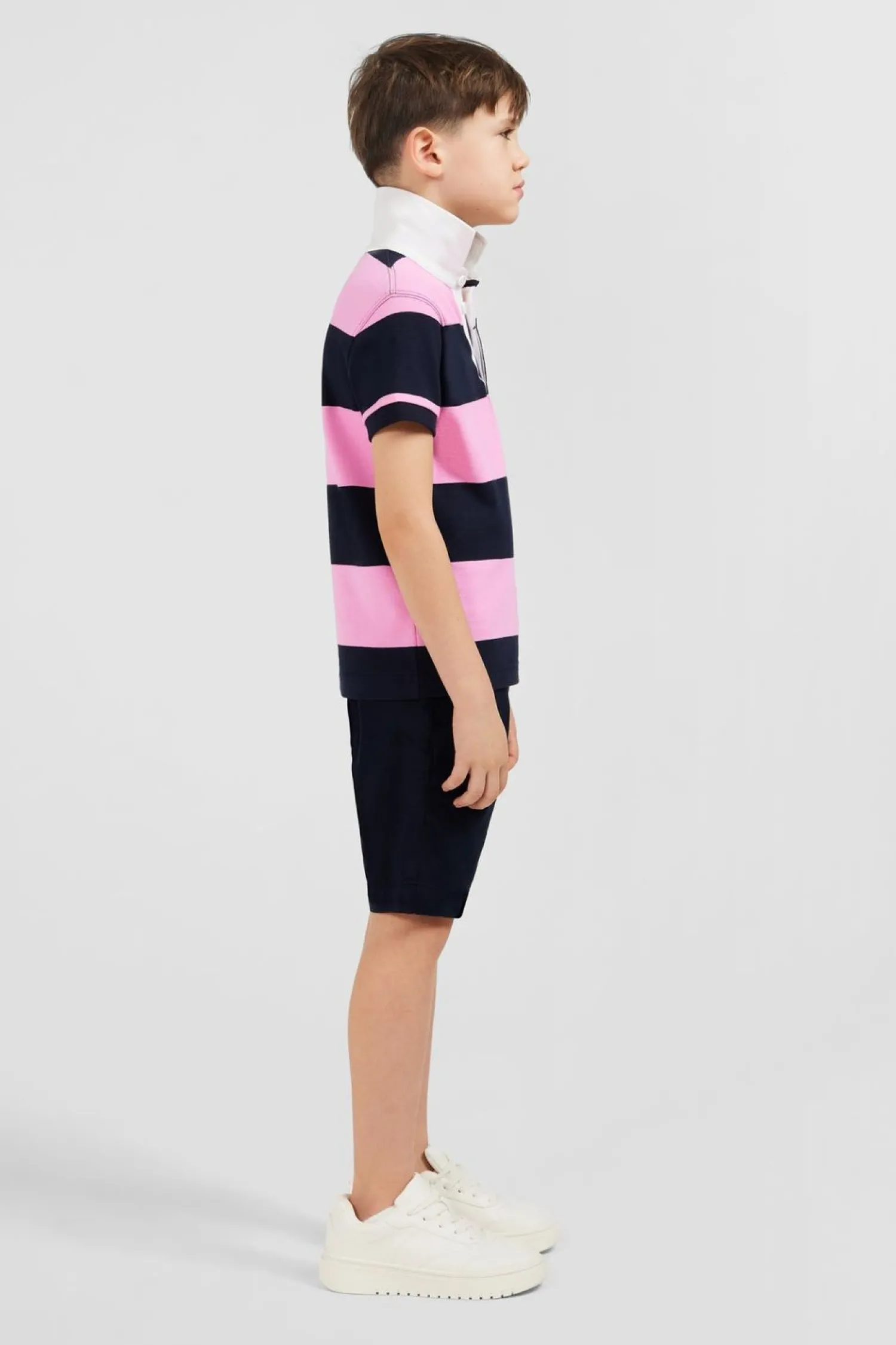 Best Bermuda Chino Marine En Coton Stretch Enfant Enfant