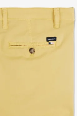 Sale Beruda Jaune Uni Homme Shorts Et Bermudas