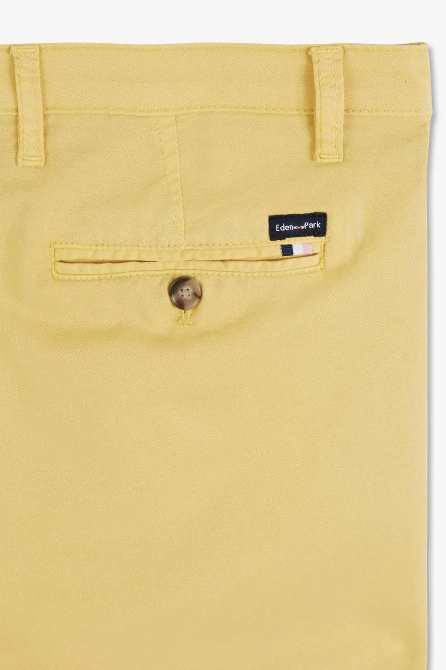 Sale Beruda Jaune Uni Homme Shorts Et Bermudas