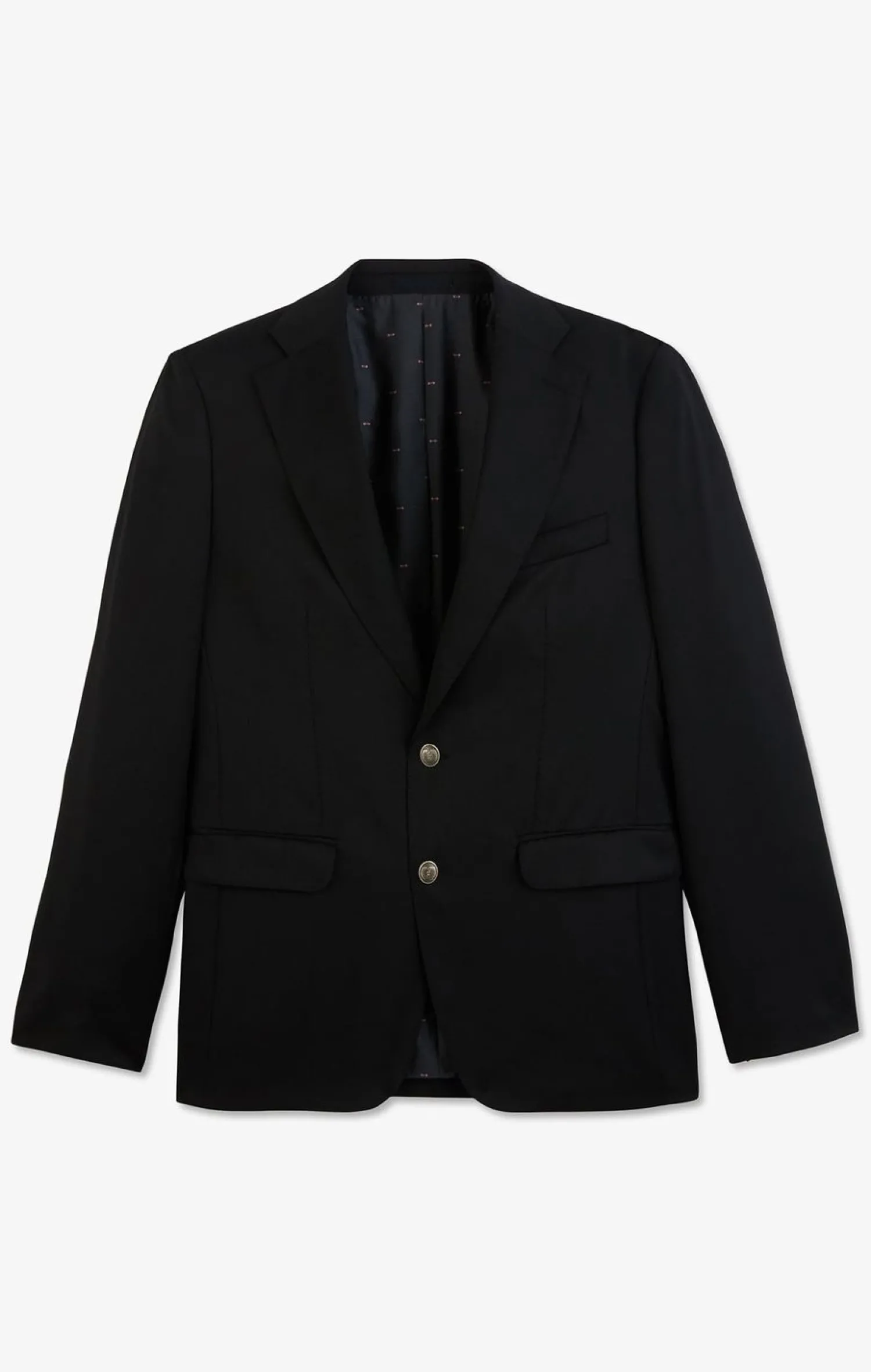 Blazer Noir 100 % Laine Homme Blazers Et Costumes