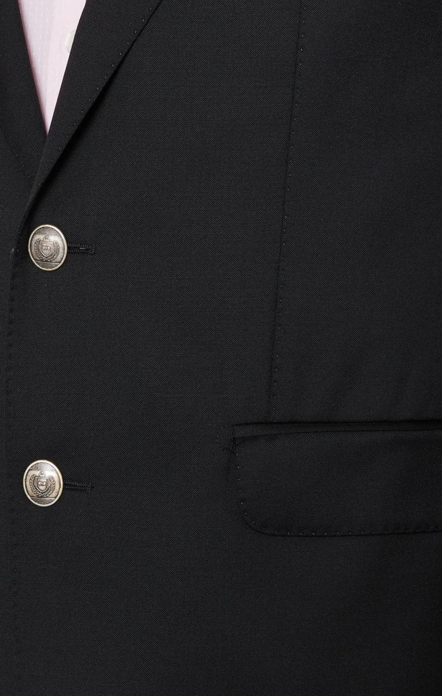 Blazer Noir 100 % Laine Homme Blazers Et Costumes