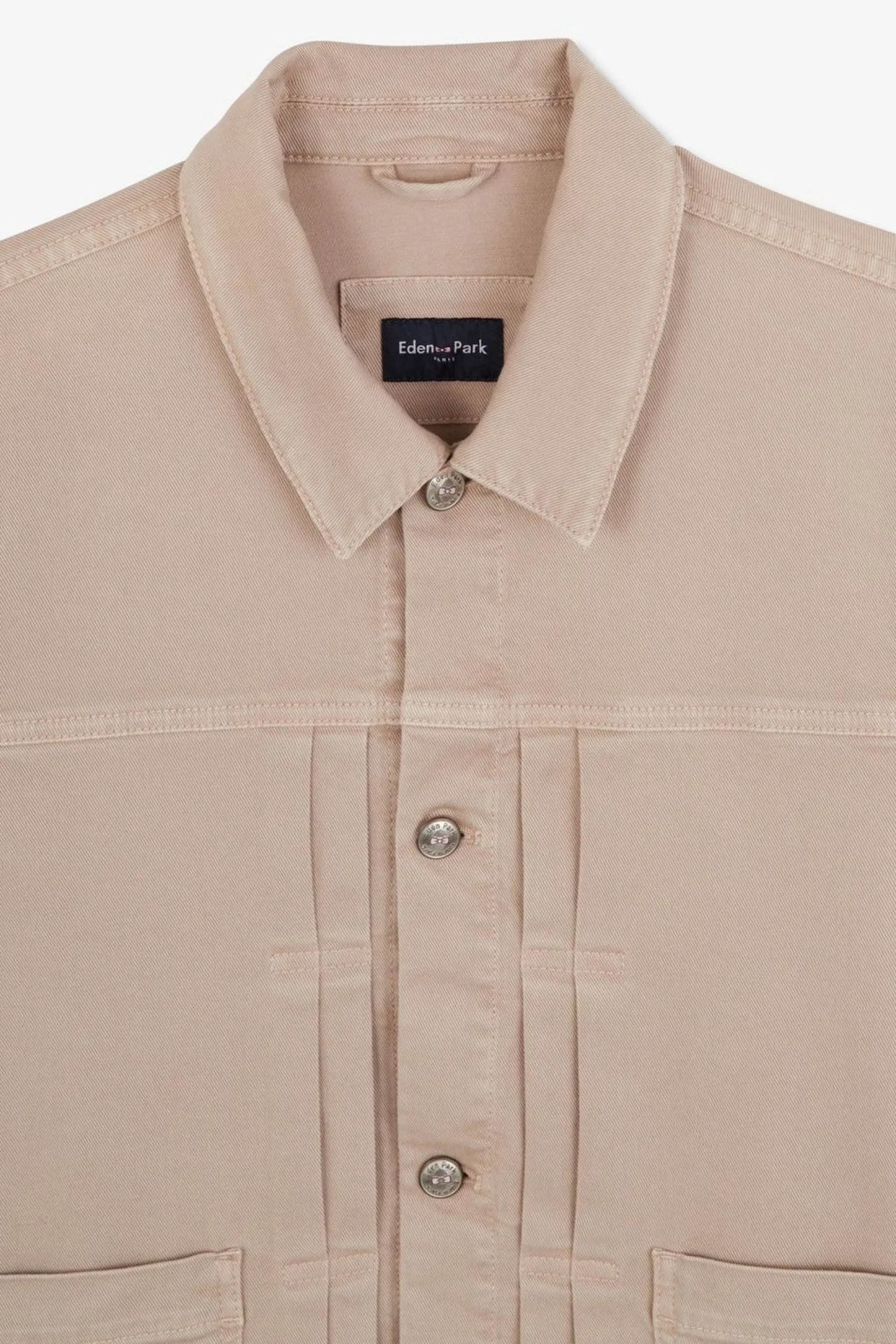 New Bouon Beige Uni Homme Manteaux Et Vestes