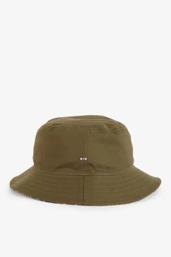 Clearance Bob En Coton Reversibe Kaki Iprie Homme Casquettes