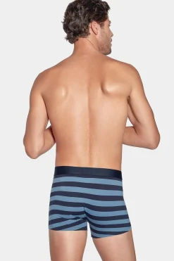 Boxer Cerce arine Et Beu En Coton tretch Homme Sous-Vêtements