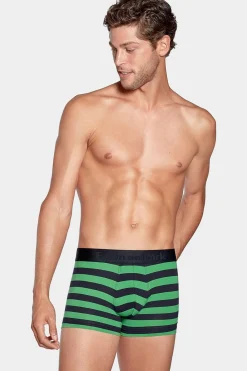 New Boxer Cerce arine Et Vert En Coton tretch Homme Sous-Vêtements