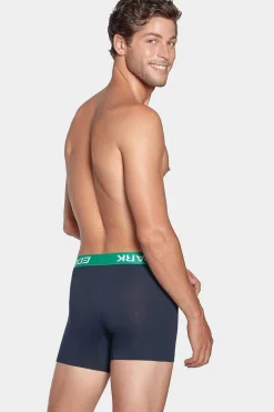 Hot Boxer arine A Ceinture Eatique Verte En Coton tretch Homme Sous-Vêtements