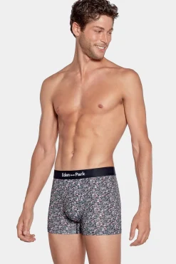 Boxer arine icro Iprie Feur En Coton tretch Homme Sous-Vêtements