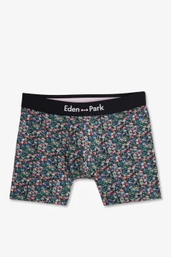Sale Boxer Vert icro Iprie Feur En Coton tretch Homme Sous-Vêtements