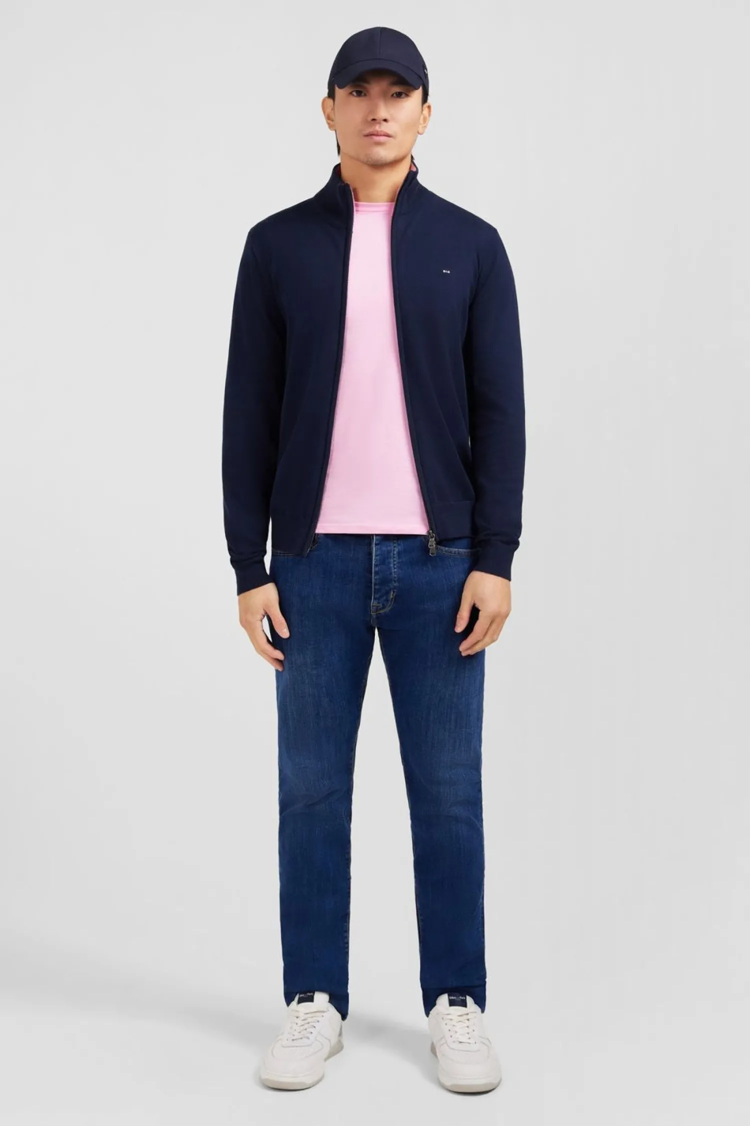 Outlet Cardigan Beu arine Zippe En Coton Homme Cardigans