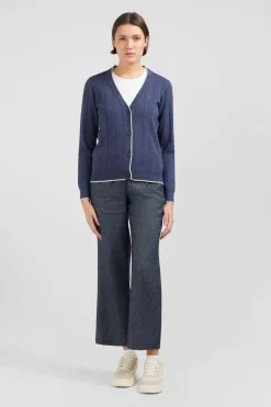 Discount Cardigan Boutonne Beu En Jeu De aie Femme Cardigans