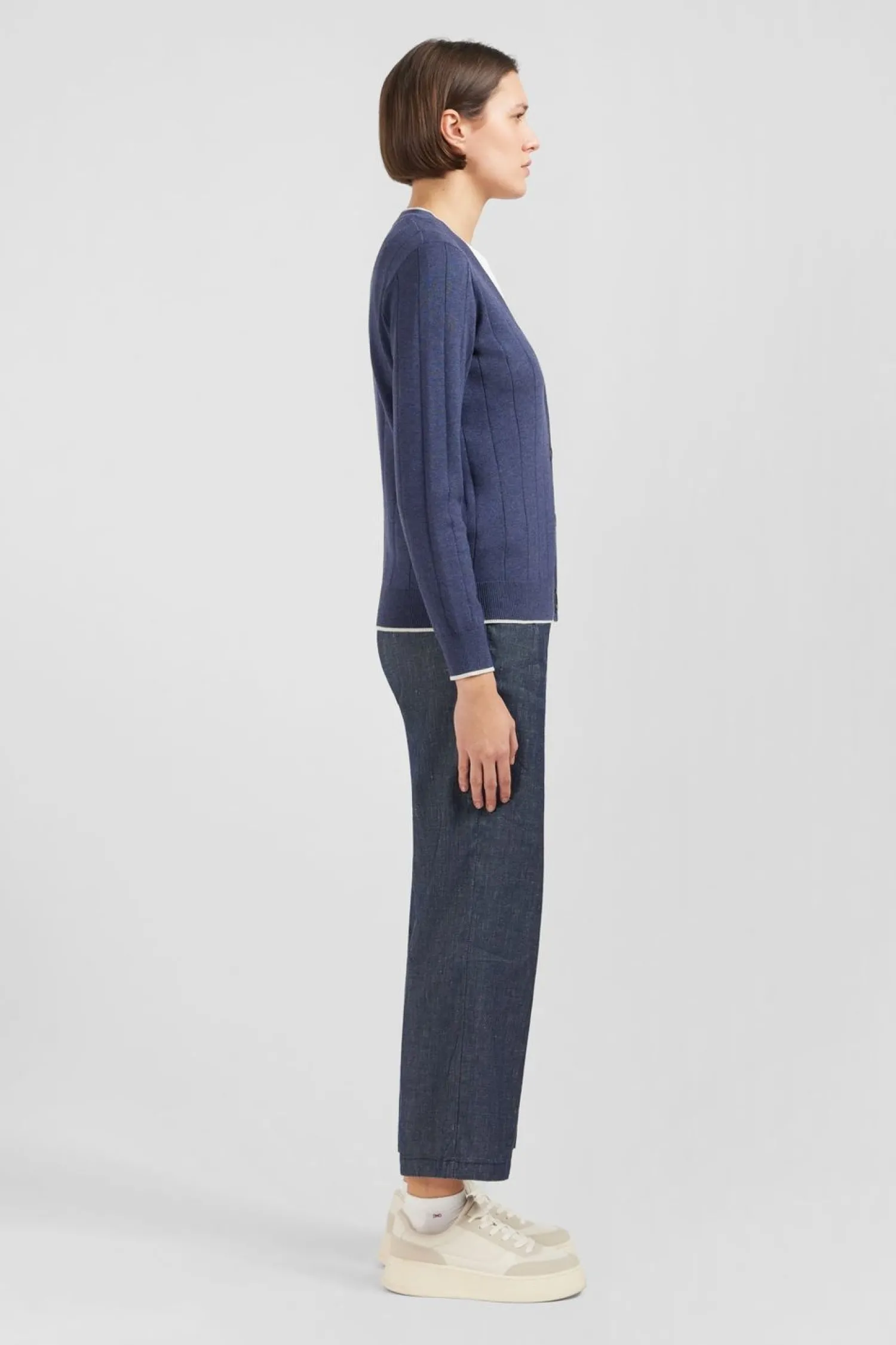 Discount Cardigan Boutonne Beu En Jeu De aie Femme Cardigans