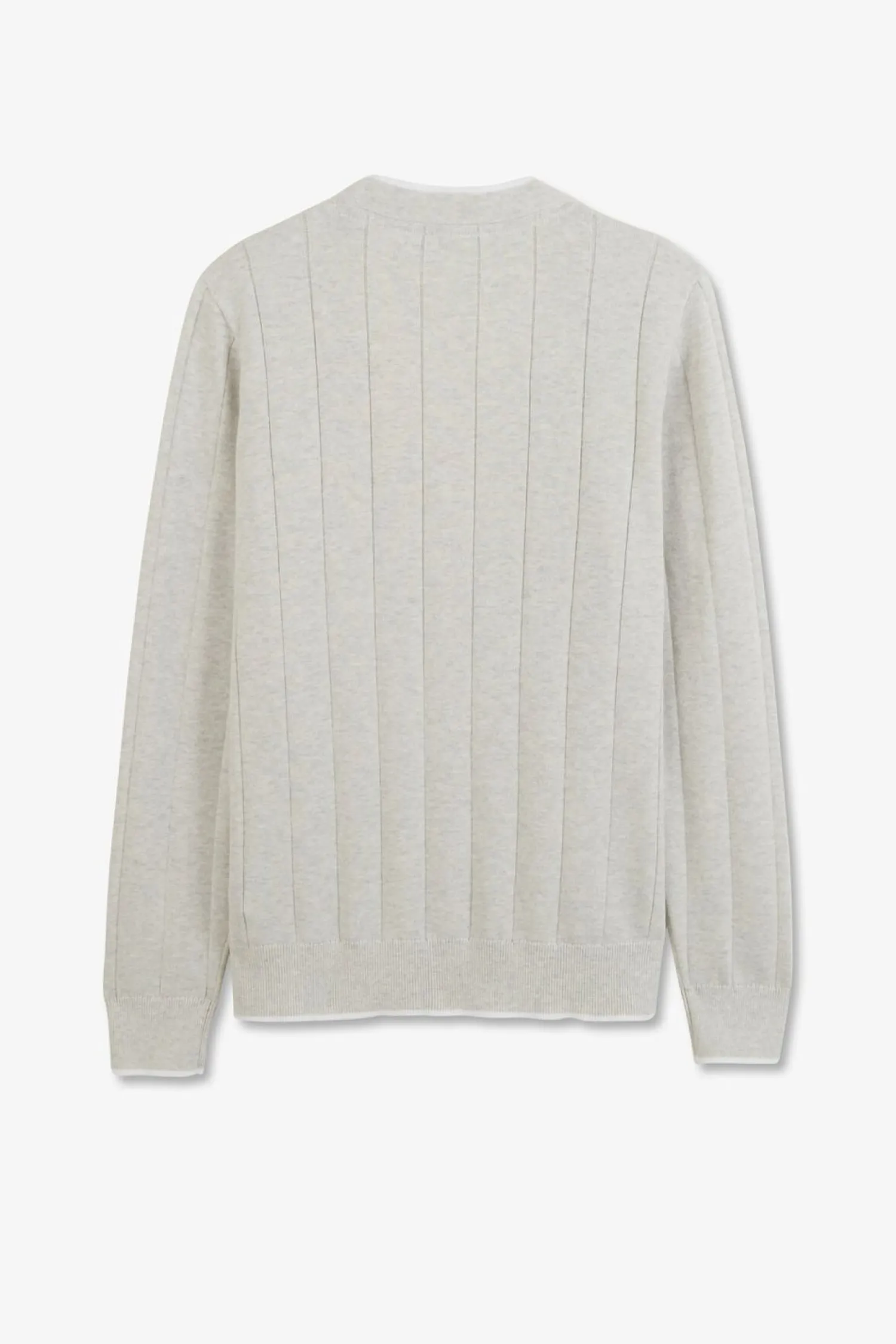 Outlet Cardigan Boutonne Gri En Jeu De aie Femme Cardigans