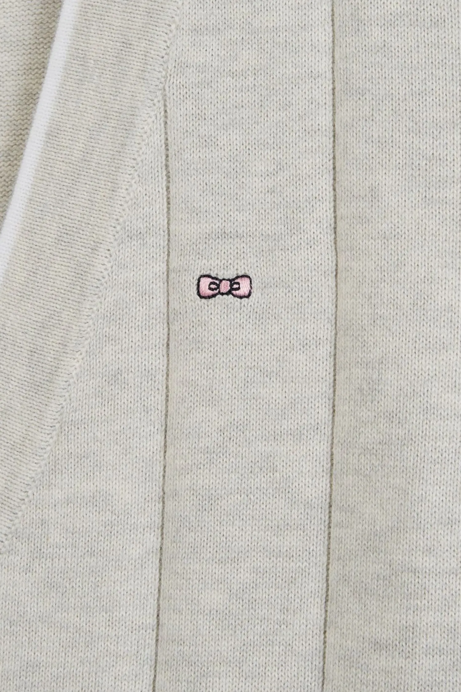 Outlet Cardigan Boutonne Gri En Jeu De aie Femme Cardigans