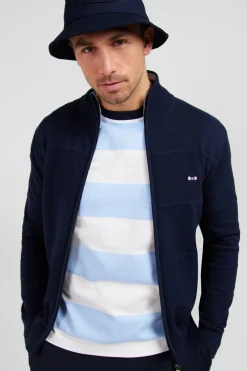 Outlet Cardigan Zippe Beu arine En Jeu De aie Homme Cardigans