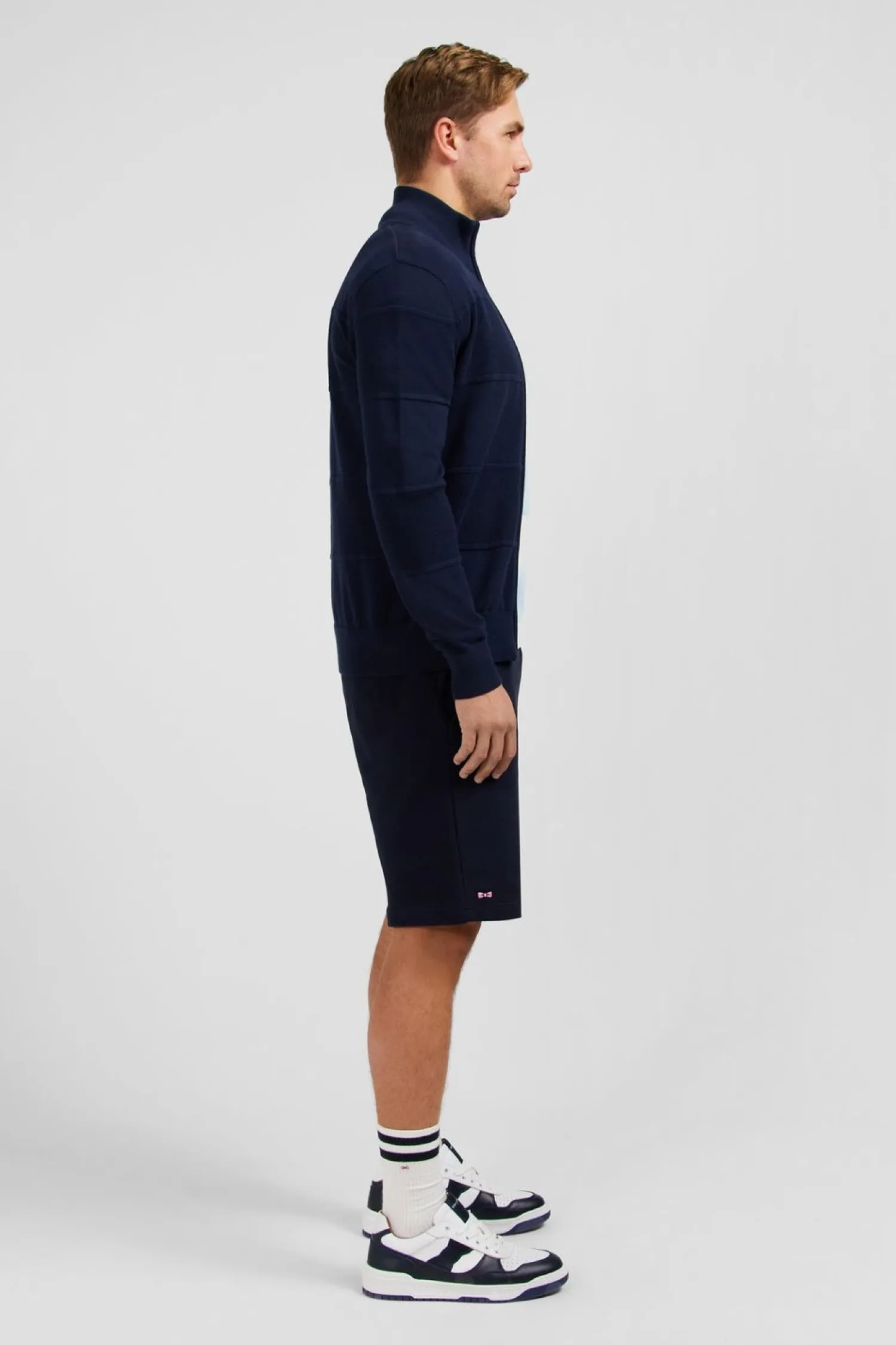 Outlet Cardigan Zippe Beu arine En Jeu De aie Homme Cardigans