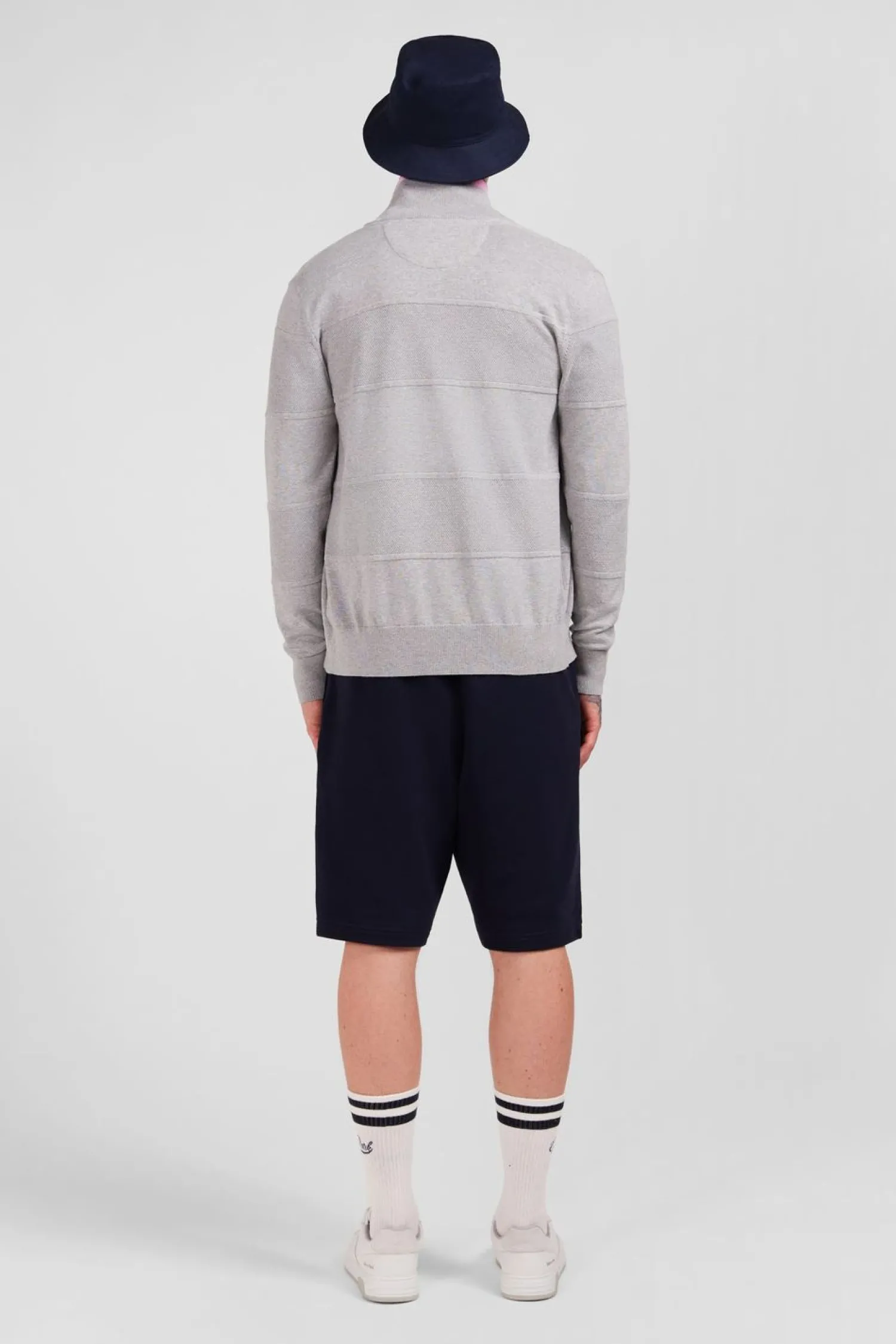 Online Cardigan Zippe Gri En Jeu De aie Homme Cardigans