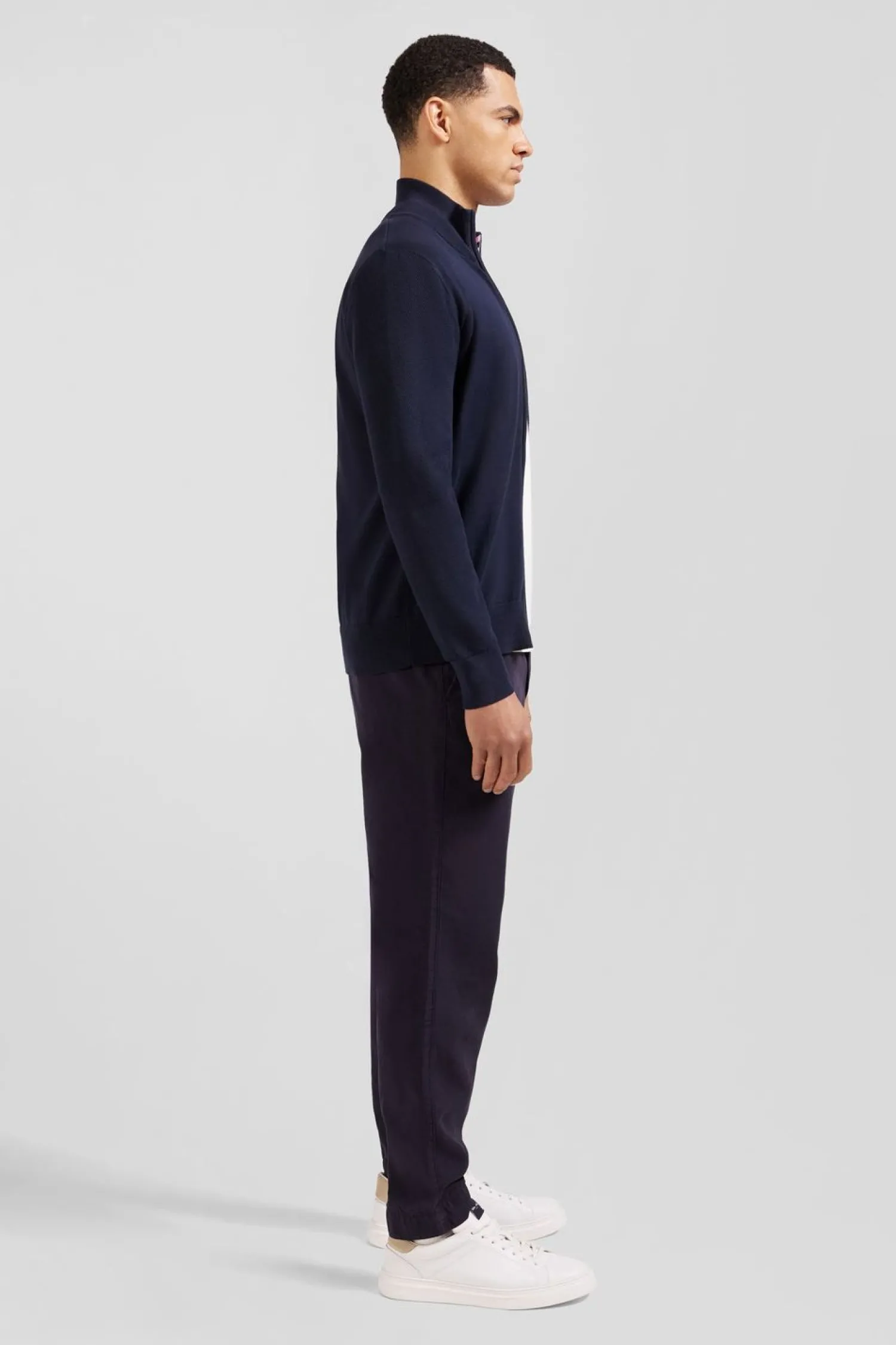 Sale Cardigan Zippe arine Nuero 10 Homme Cardigans