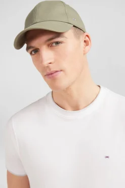 Online Casquette Beige Fonce En Toile De Coton Broderie Noeud Papillon Homme Casquettes
