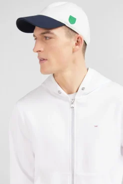 Discount Casquette Colorblock Blanche Homme Casquettes