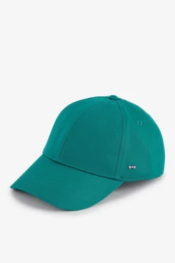 Online Casquette Verte En Toile De Coton Broderie Noeud Papillon Homme Casquettes