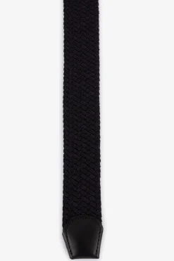 Outlet Ceinture Anthracite Tressee Homme Ceintures