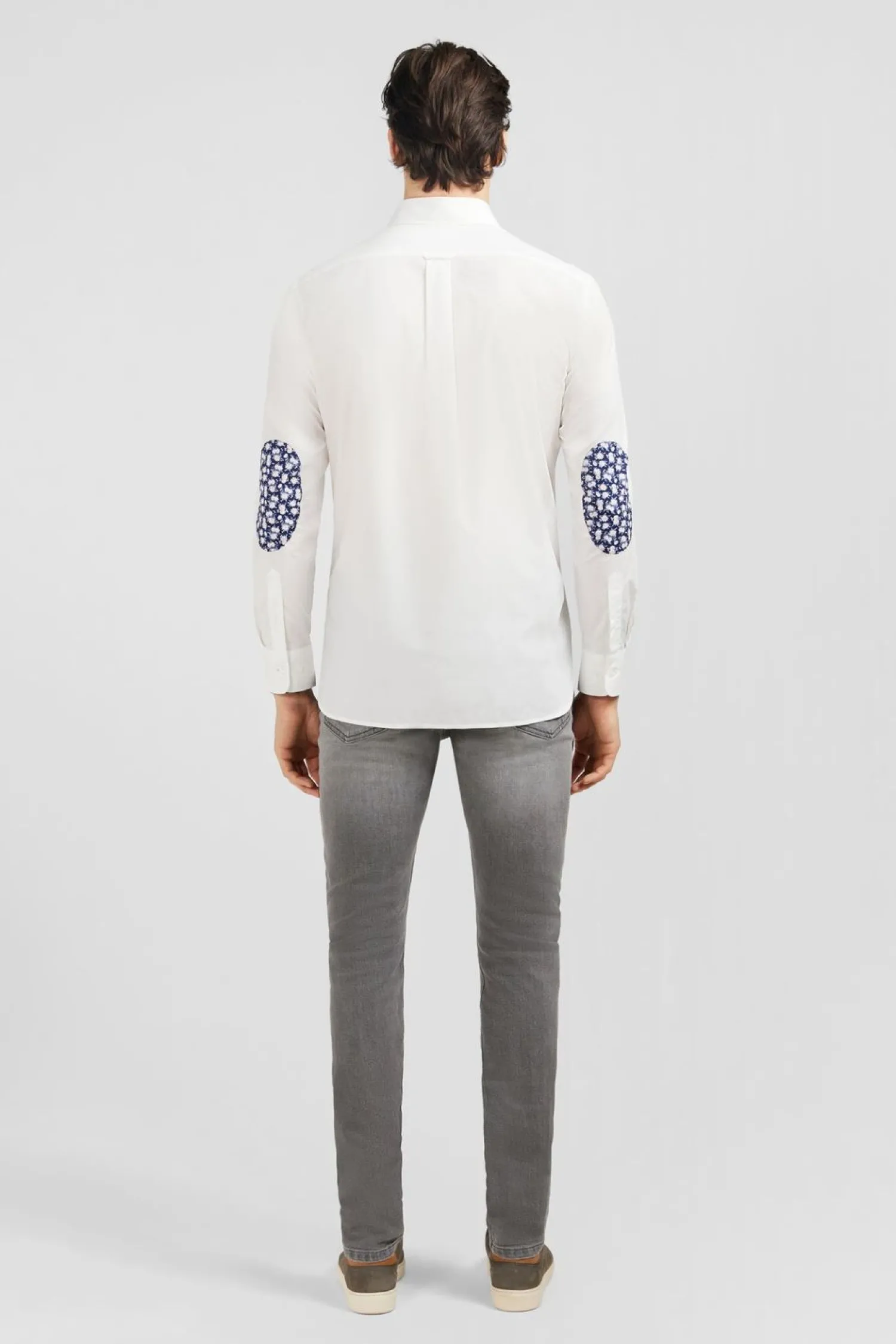 New Cheie Banche A Coudiere Feurie Homme Chemises