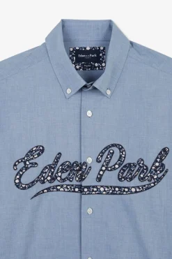 Sale Cheie Beue A Broderie Feurie Homme Chemises