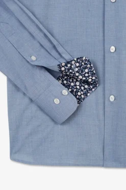 Sale Cheie Beue A Broderie Feurie Homme Chemises