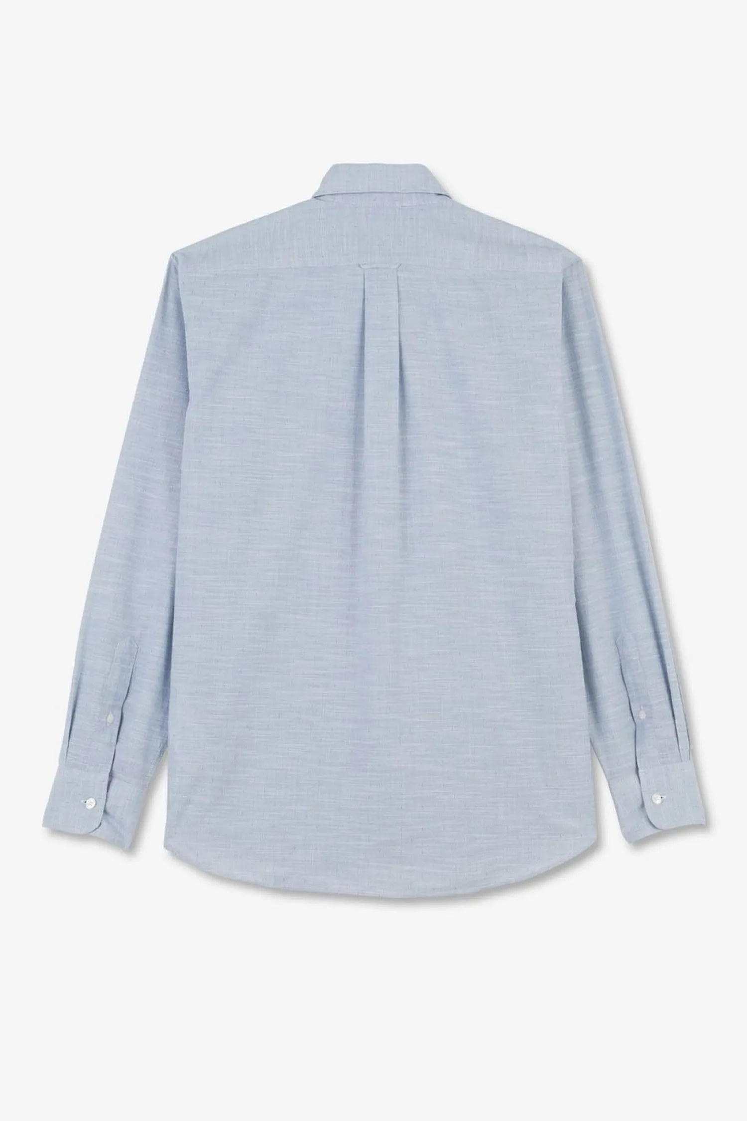 Discount Cheie Beue En Coton Dobby Homme Chemises
