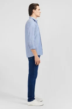 Clearance Cheie Beue Unie Homme Chemises