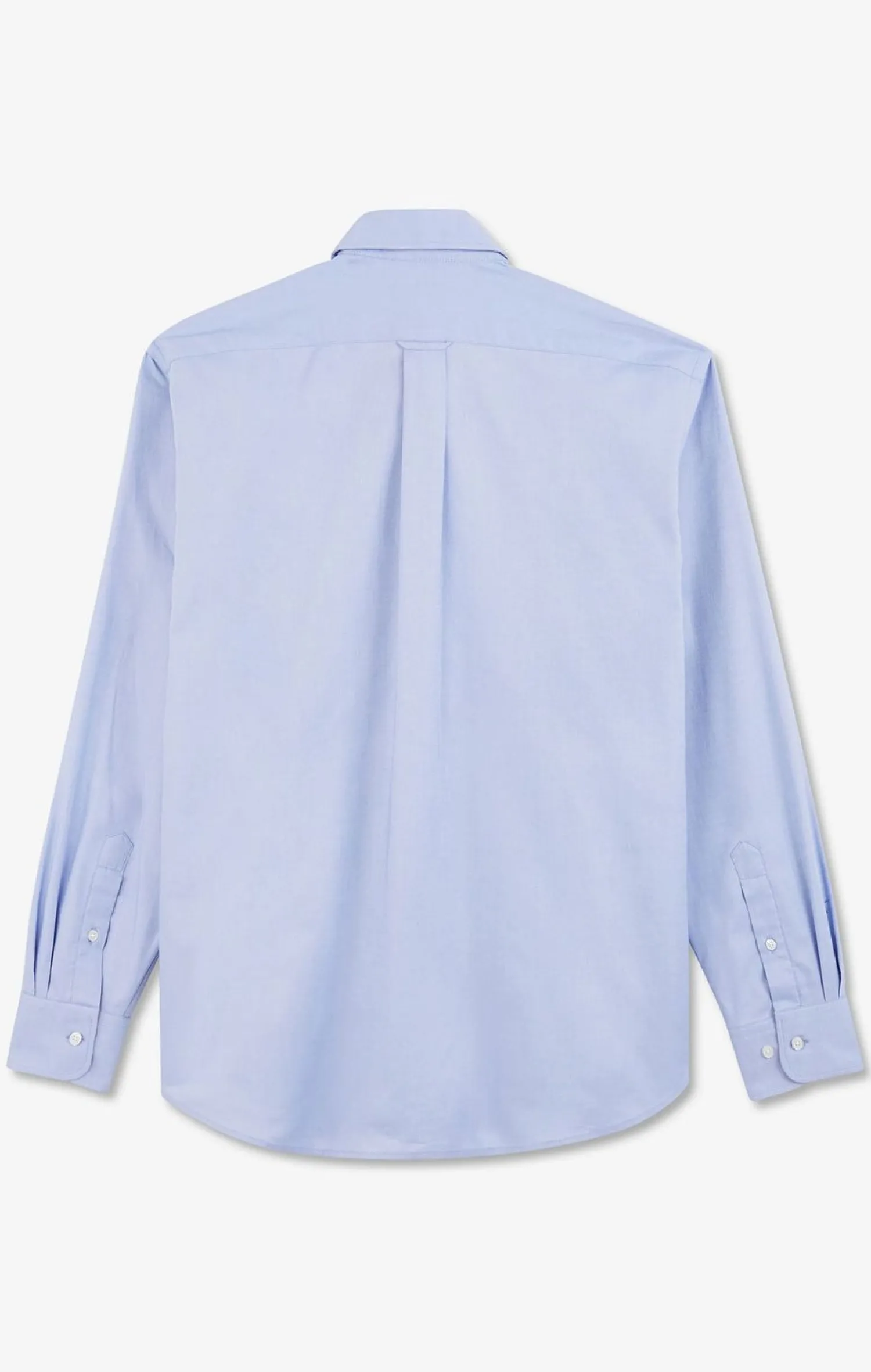 New Cheie Beue Unie En Coton Homme Chemises
