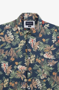 Best Cheie En Voie De Coton Iprie Feuie Homme Chemises