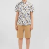 Hot Chemise Manches Courtes En Coton Imprime Maohi Enfant Enfant