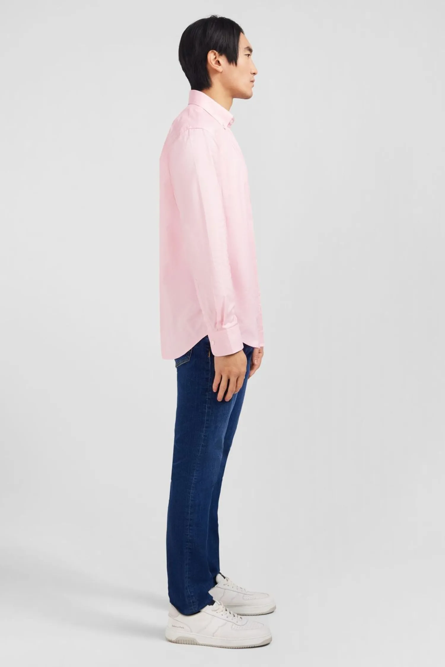 Hot Cheie Roe Unie En Coton Homme Chemises