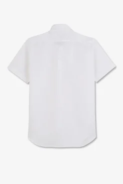 Online Cheiette Banche A Detai Excuif Feuri Homme Chemisettes