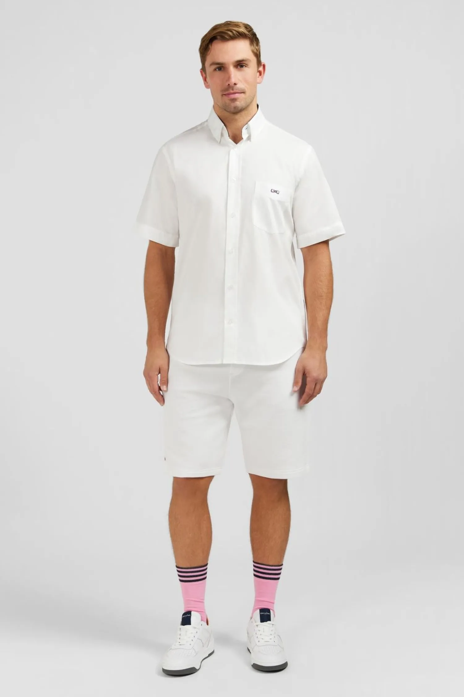 Online Cheiette Banche A Detai Noeud Papion Homme Chemisettes