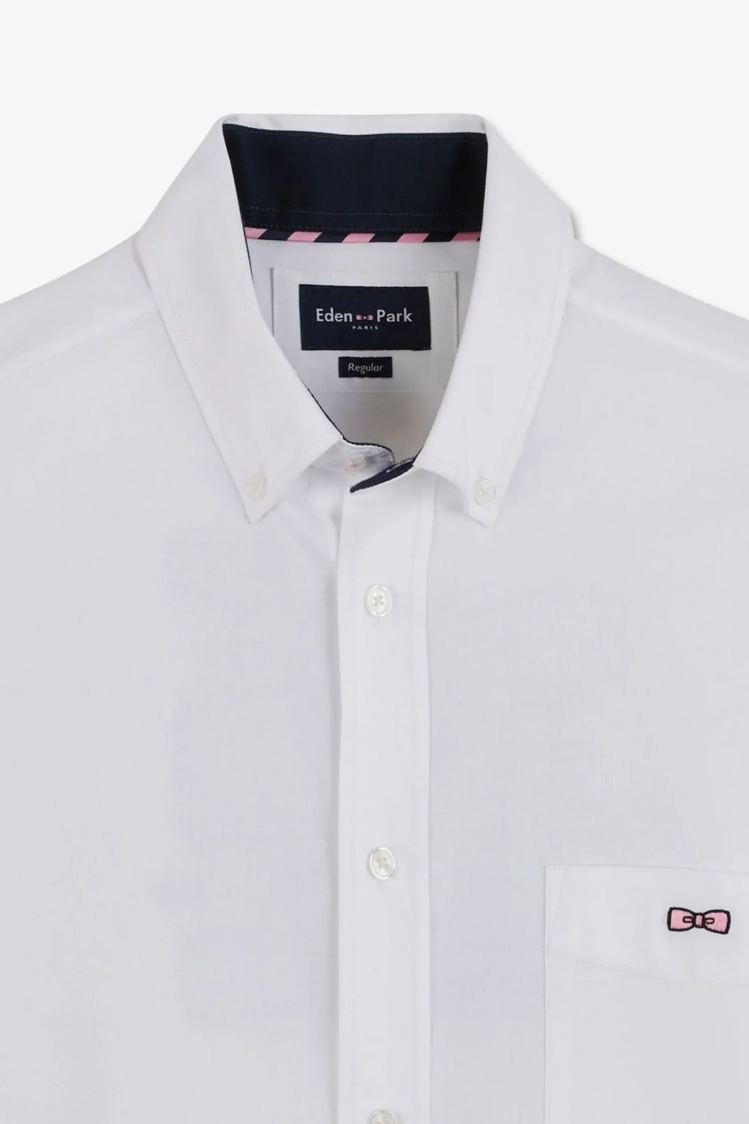 Online Cheiette Banche A Detai Noeud Papion Homme Chemisettes