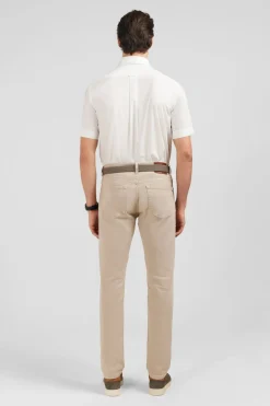 Clearance Cheiette Banche En Coton Dobby Homme Chemisettes