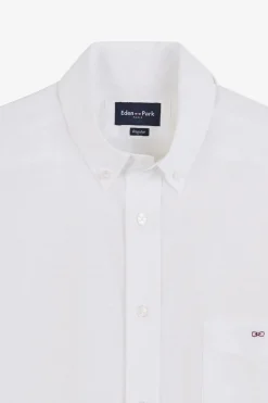 Hot Cheiette Banche En Coton Dobby Homme Chemisettes