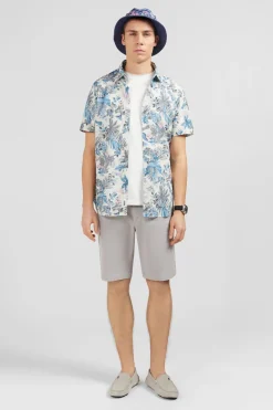 Discount Cheiette Banche Iprie Excuif Feuie Homme Chemisettes