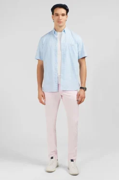 Discount Cheiette Beu Cair A Carreaux Homme Chemisettes