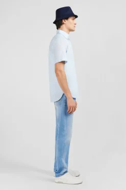 Cheiette Beu Cair En Coton Dobby Homme Chemisettes