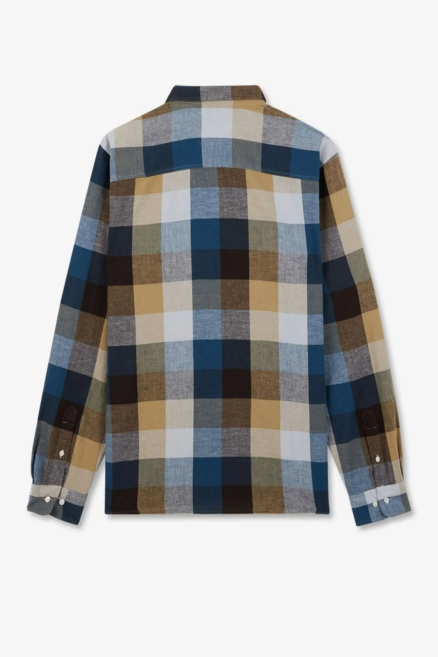 Discount Cheiette Beue A Carreaux Homme Chemises