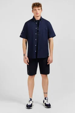 Outlet Cheiette Beu arine Brodee Xv De France Homme Chemisettes