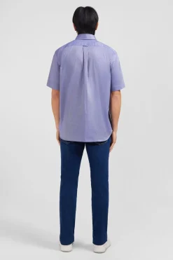 Cheiette Beu arine Unie En Coton Homme Chemisettes