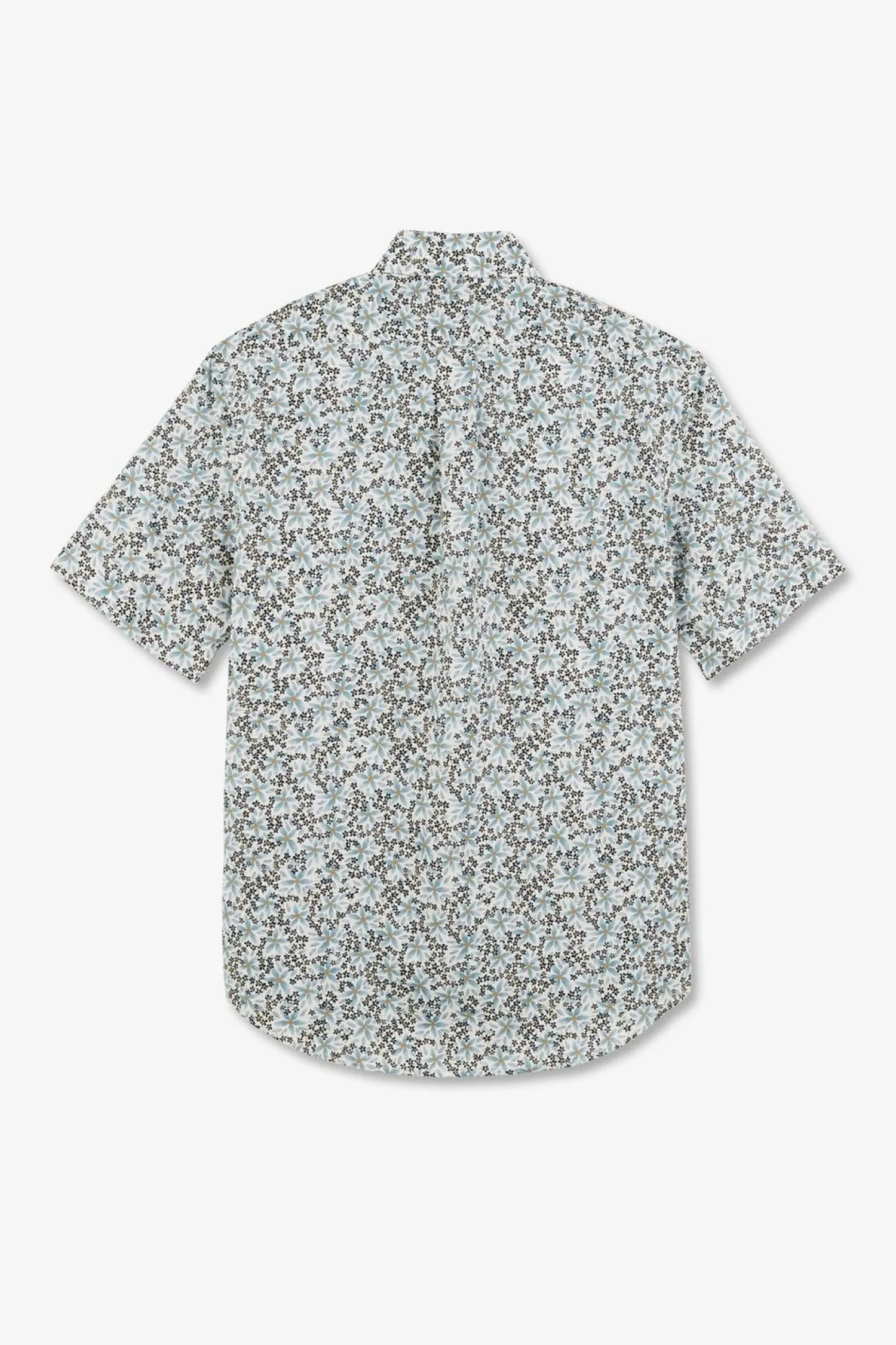 Sale Cheiette En Coton Iprie Ecru Coupe Reguar Homme Chemisettes