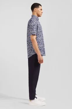 Cheiette En Coton Iprie arine Coupe Reguar Homme Chemisettes